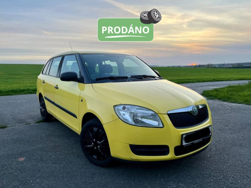 ŠKODA FABIA 2 KOMBI 1,4 16v 63kw - PRODÁNO