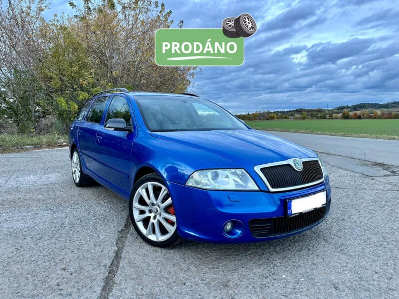 ŠKODA OCTAVIA 2 COMBI RS 2,0 TFSI - PRODÁNO