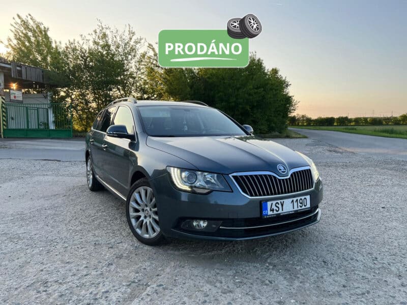 ŠKODA SUPERB 2 2,0 tdi Kombi 125kw FACELIFT - PRODÁNO