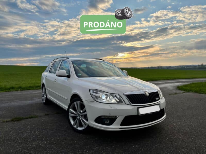 Škoda Octavia 2 combi RS 2,0 TDI - PRODÁNO