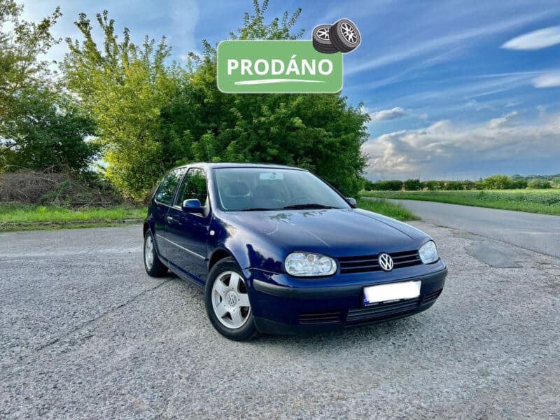 VOLKSWAGEN GOLF 4 1,4 hatchback - PRODÁNO