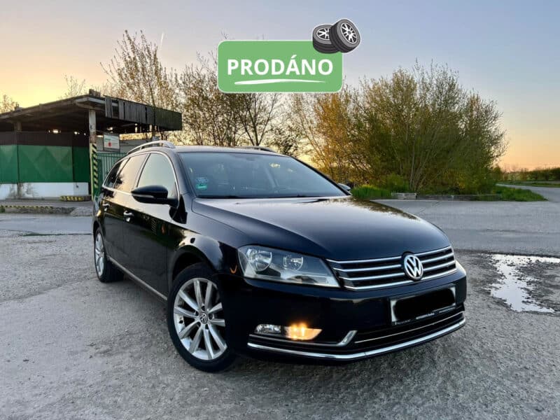 VOLKSWAGEN PASSAT B7 2,0TDI 103 KW kombi - PRODÁNO