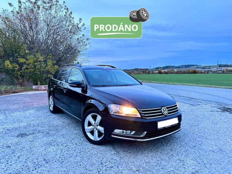 VOLKSWAGEN PASSAT B7 2,0TDI 103 KW kombi - PRODÁNO