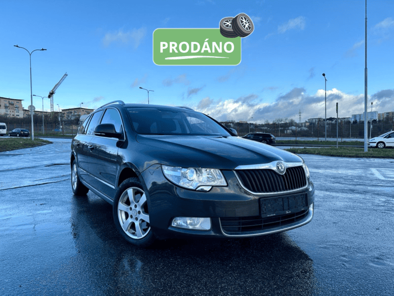 ŠKODA SUPERB II 2.0tdi KOMBI TAŽNÉ, XENON - PRODÁNO